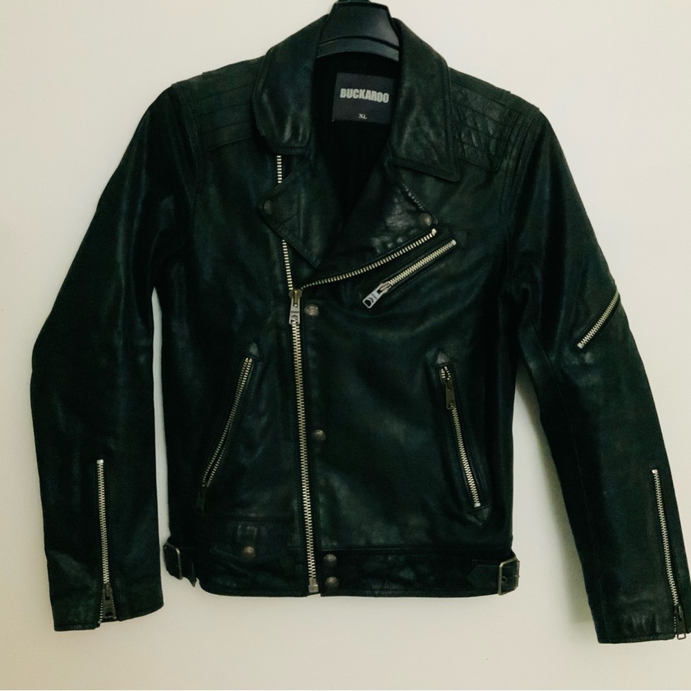 BUCKAROO Men’s Leather Jacket NWOT